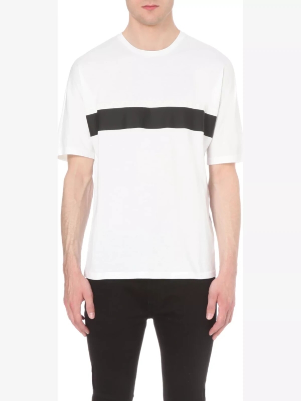 Strip detail T-shirt