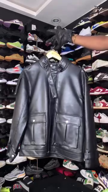 Leather jacket